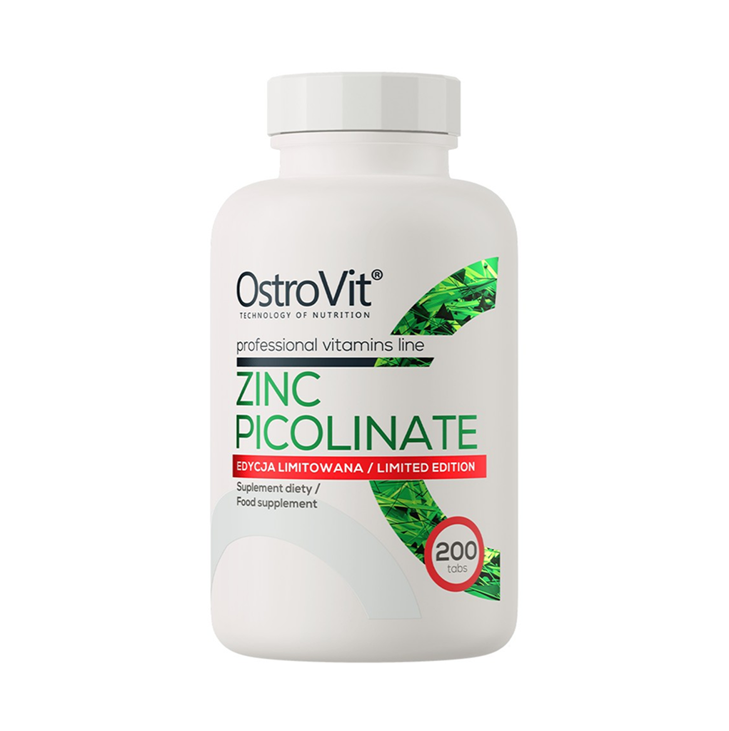 [7500] OstroVit Zinc Picolinate LIMITED EDITION 200 Tabs - 200 Servings