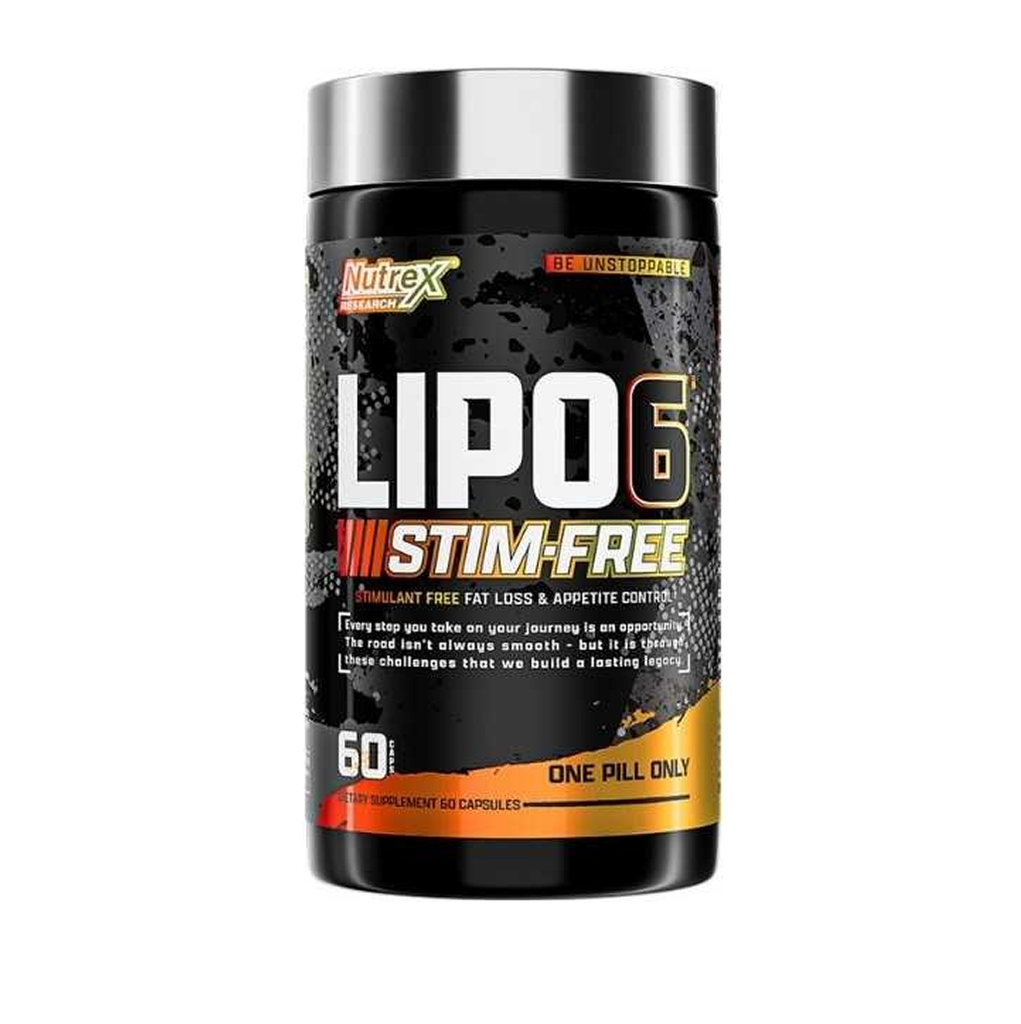 [7782] Nutrex LIPO-6 Black Stim-Free Ultra Concentrate 60 Black-Caps