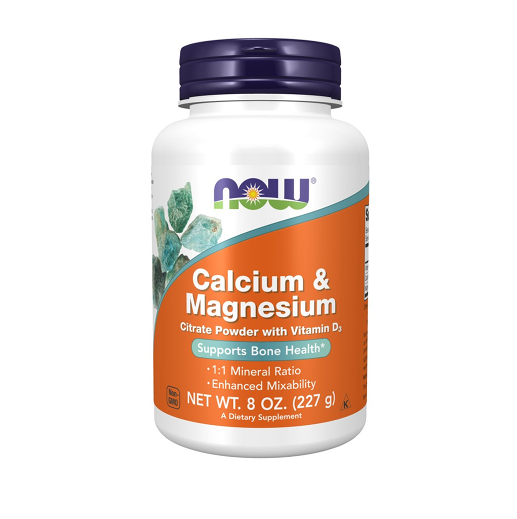 [8531] Now Calcium & Magnesium Powder 227 g - 45 Servings