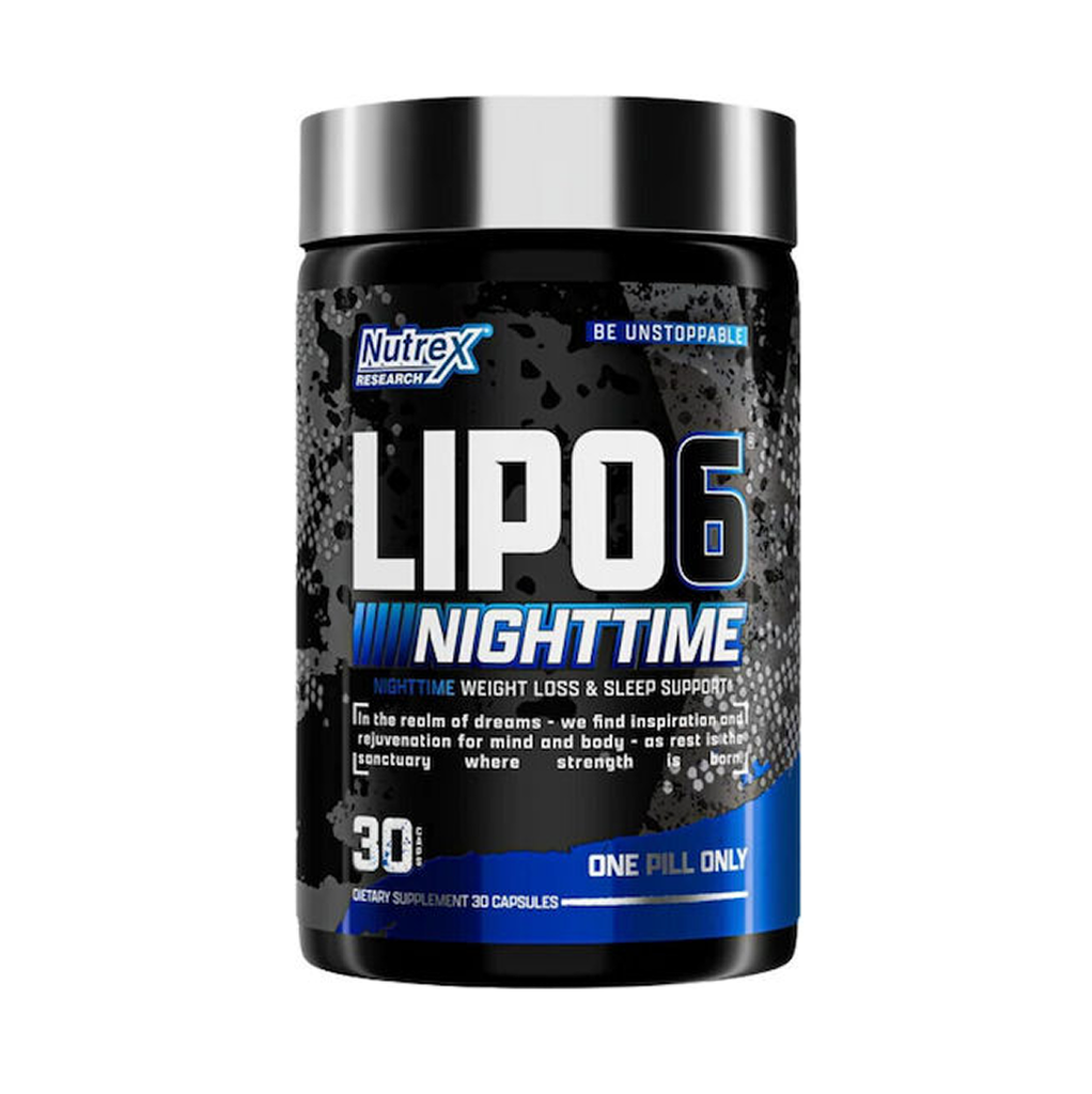 [8563] Nutrex Lipo 6 Black Nighttime 30 Caps - 30 Servings