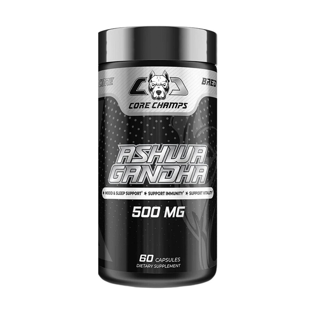 [9619] Core Champs ASHWAGANDHA 60 Caps - 60 Servings