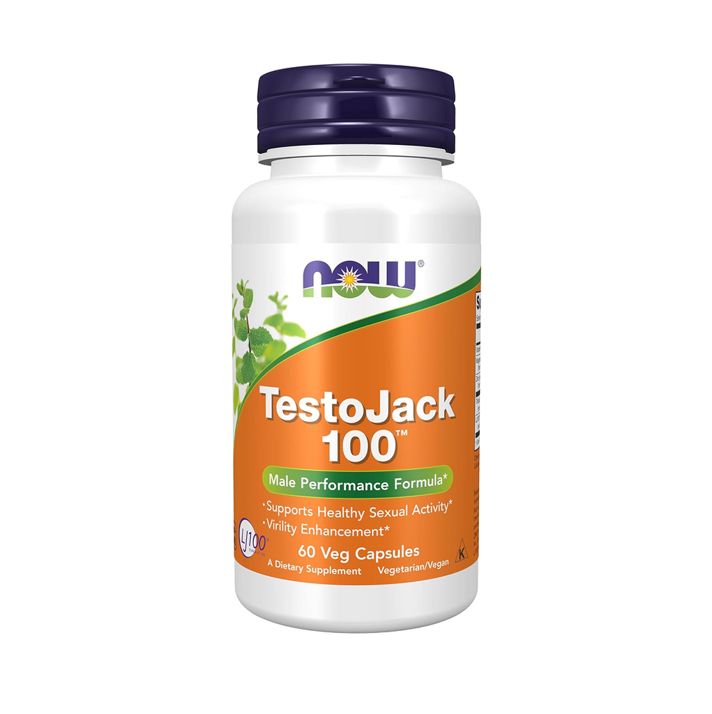 [9674] Now Foods TestoJack 100™ 60 VCaps - 30 Servings