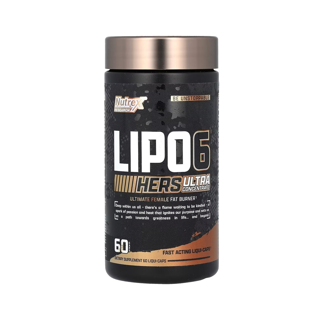 [9796] Nutrex  Lipo 6  Black Hers Ultra Concentrate 60 Caps - 60 Servings