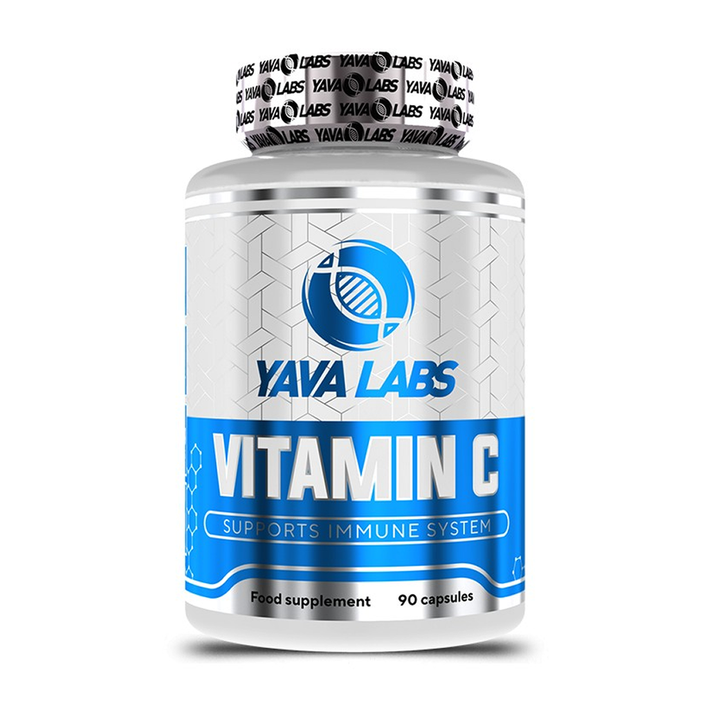 [9912] Yava Labs Vitamin C 90 Caps 1000 mg - 90 Servings