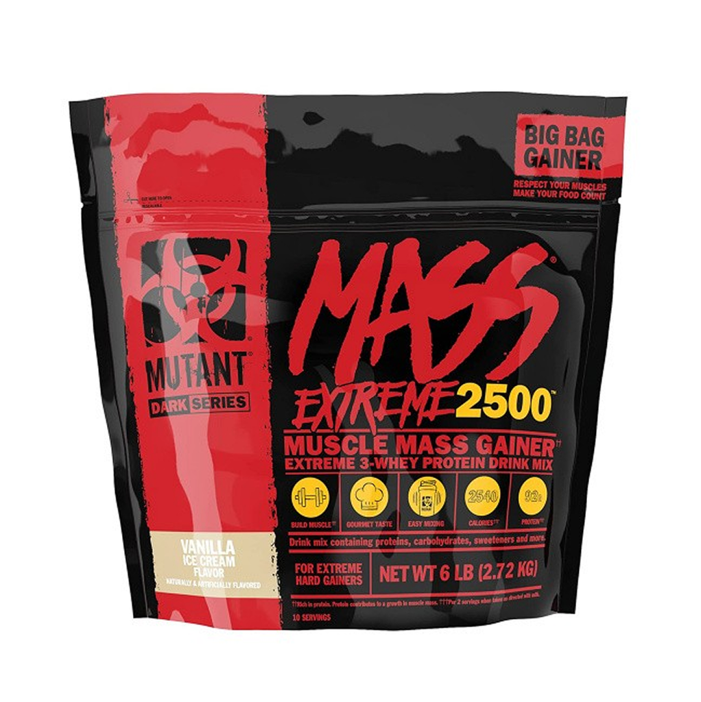 [10159] Mutant Mass XXXTREME 2500 (6 lbs) - 2.72 Kgs
