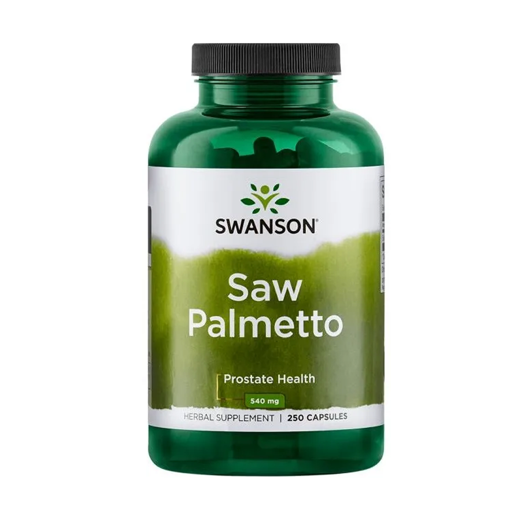 [10239] Swanson Saw Palmetto 540 mg - 250 Caps - 250 Servings