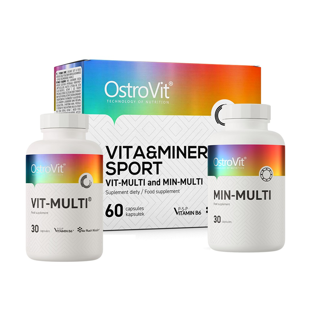 [10243] Ostrovit Vita & Minerals Sport 60 Capsules - 30 Servings