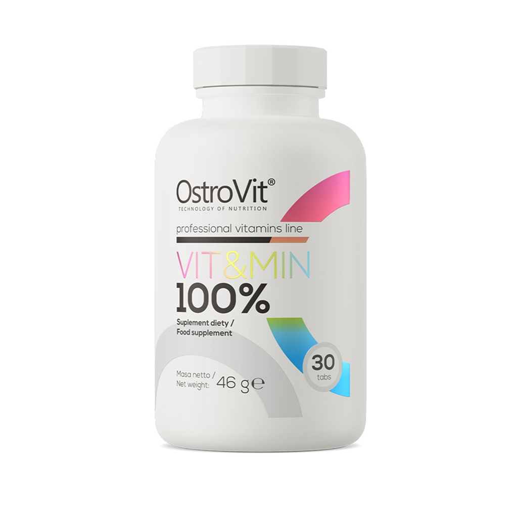 [10244] Ostrovit Vit & Min 100% - 30 Tabs - 15 Servings