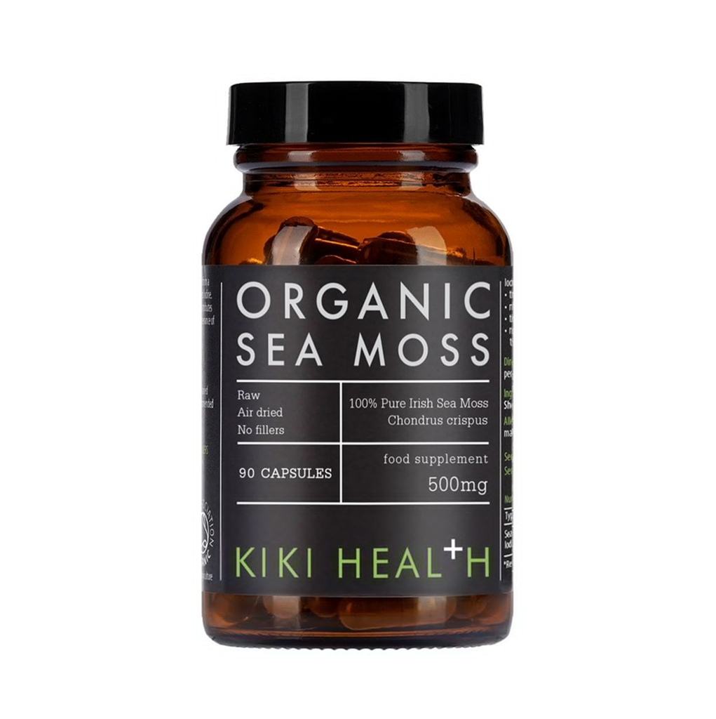 [10470] Kiki Health Organic Irish Sea Moss 90 Vegi Caps - 90 Servings