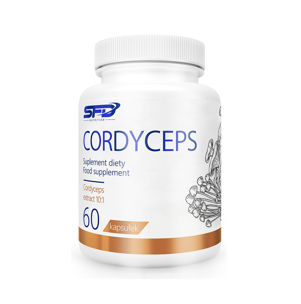 [10504] SFD NUTRITION CORDYCEPS 60 Caps - 60 Servings