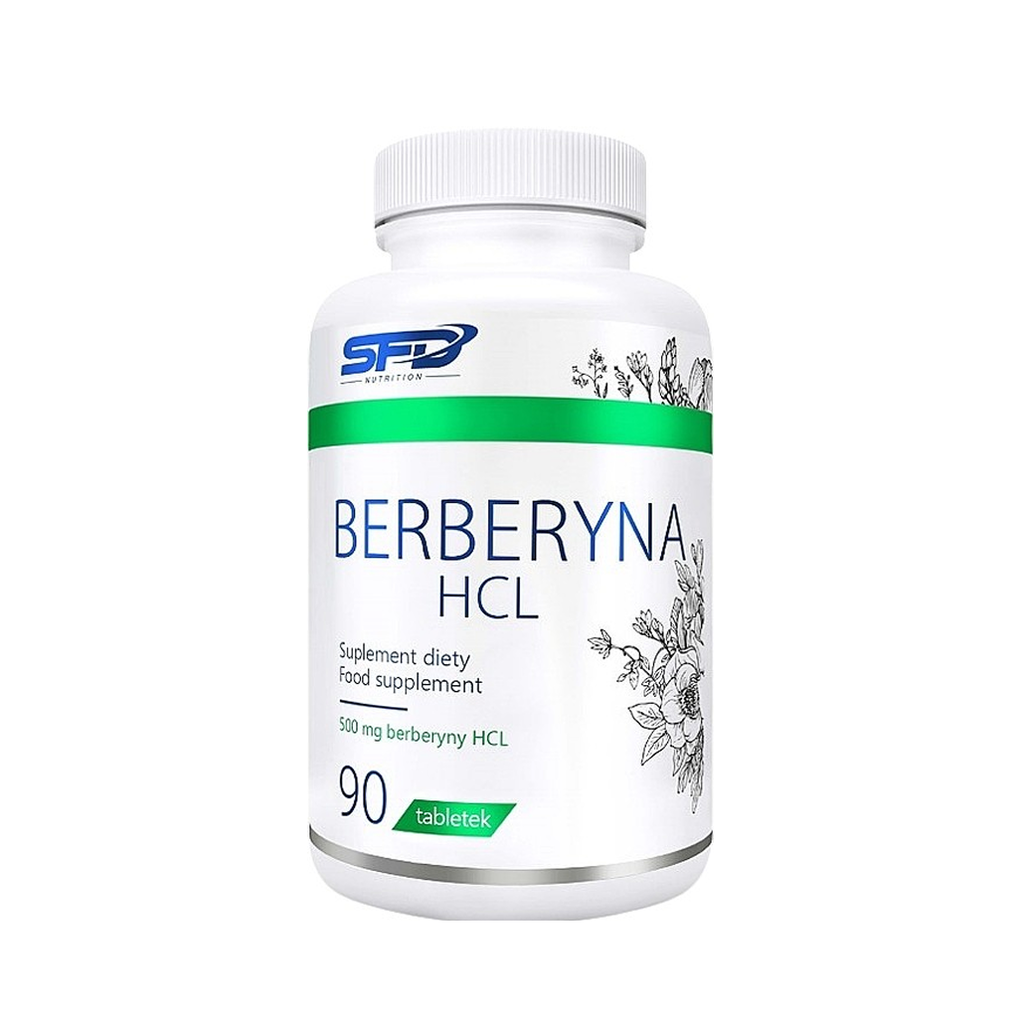 [10543] SFD NUTRITION BERBERINE HCL 90 Caps - 90 Servings