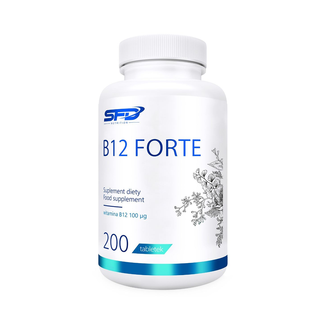 [10593] SFD Nutrition B12 FORTE 200 Tabs - 800 Servings