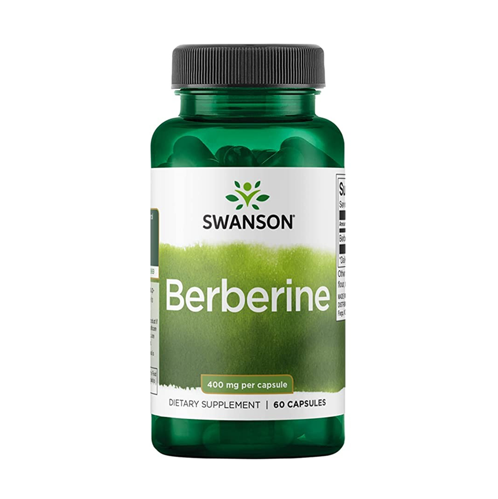 [10629] Swanson Berberine, 400 mg - 60 Caps - 60 Servings