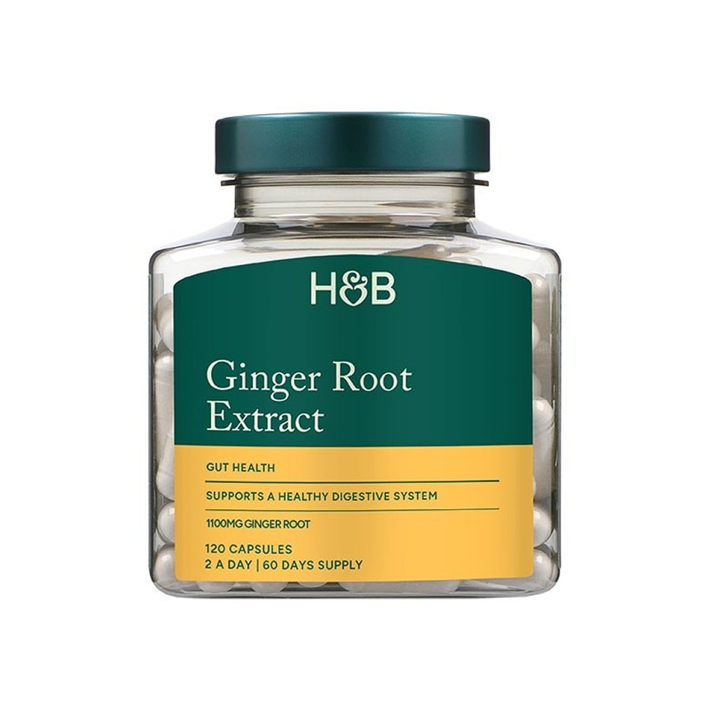 [10725] Holland & Barrett Ginger Root Extract 120 Caps - 60 Servings
