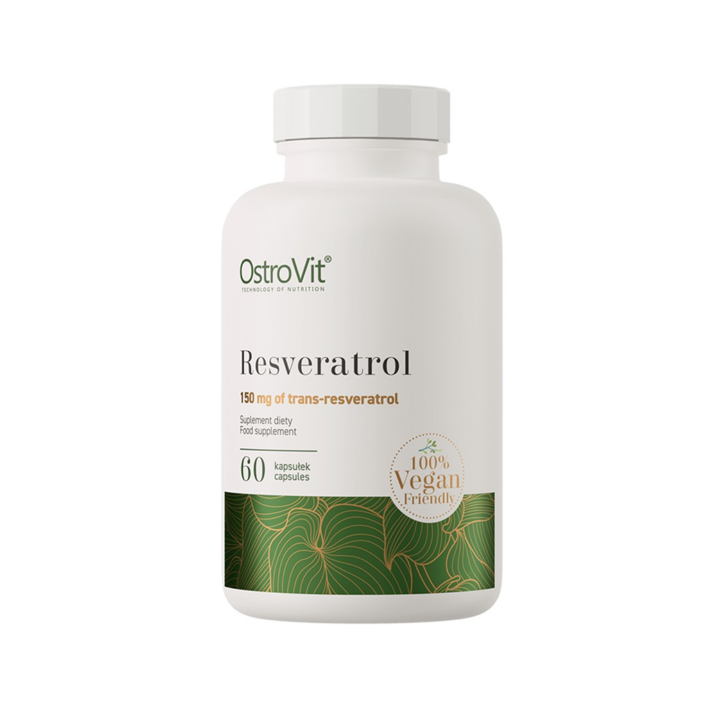 [11106] OstroVit Resveratrol VEGE 60 Caps - 60 Servings