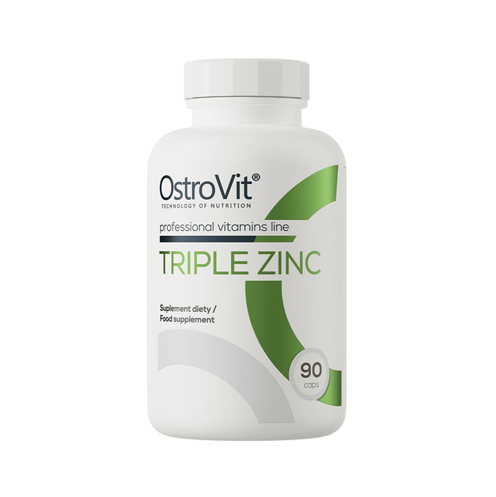 [11112] OstroVit Triple Zinc 90 Caps - 90 Servings