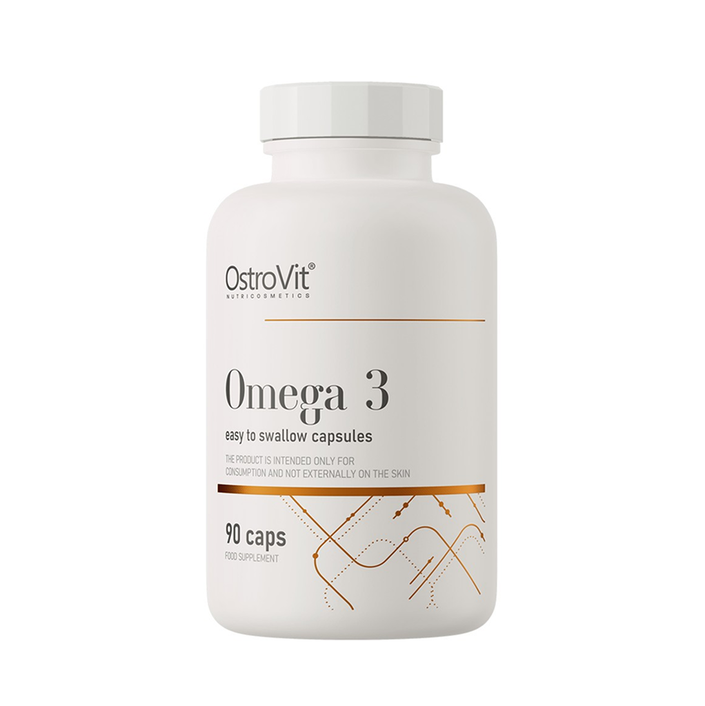 [11196] OstroVit Omega 3 Easy to Swallow 90 Caps - 45 Servings