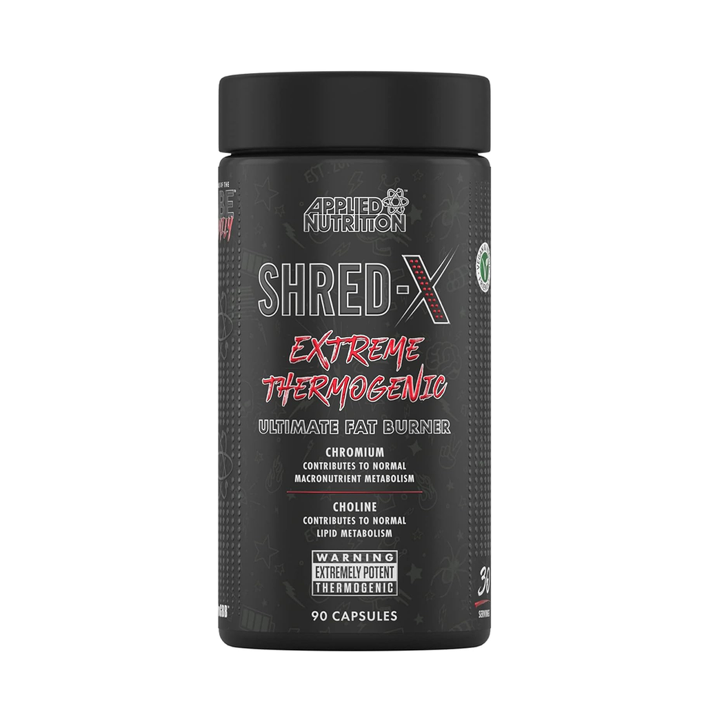[11223] Applied Nutrition Shred-X Extreme Thermogenic  Fat Burner 90 Caps - 30 Servings