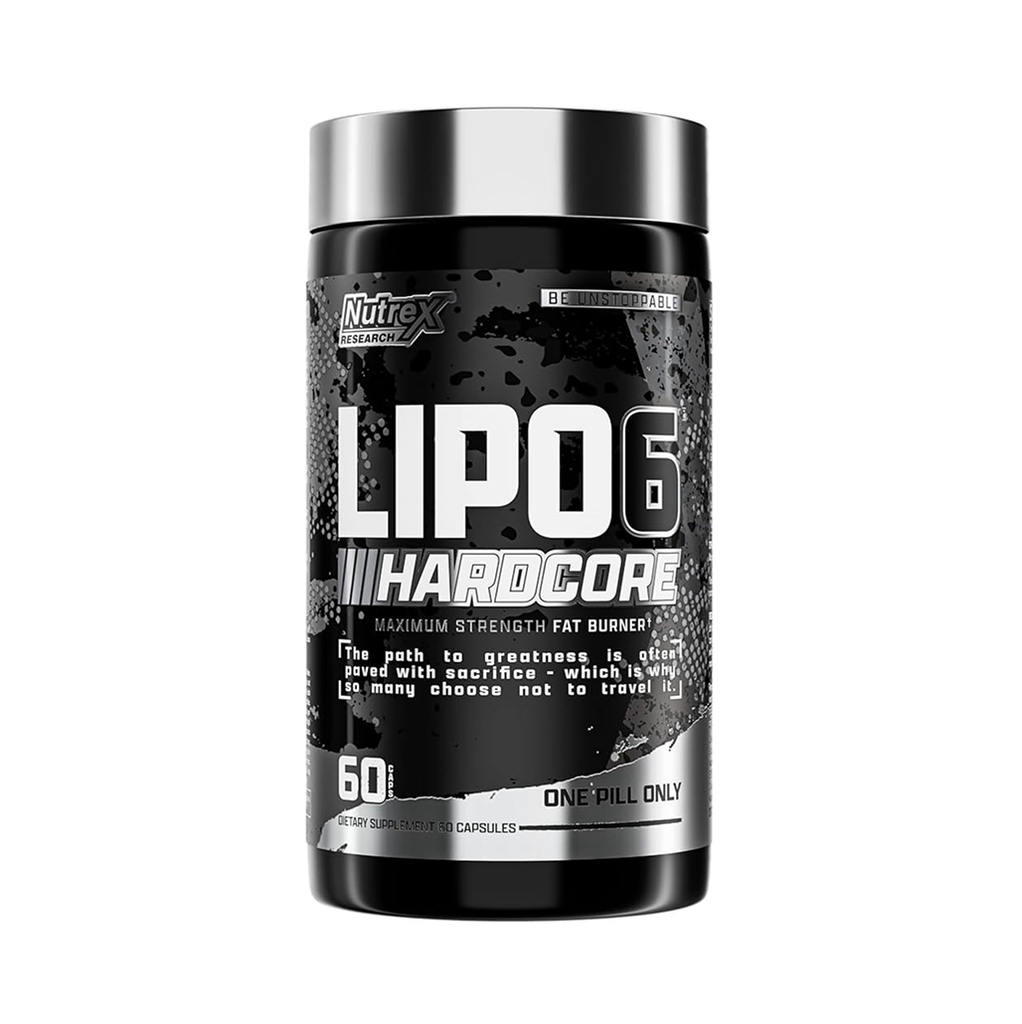 [11254] USA version Nutrex Lipo-6 Hardcore 60 caps - fat burner 60 Caps - 60 Servings