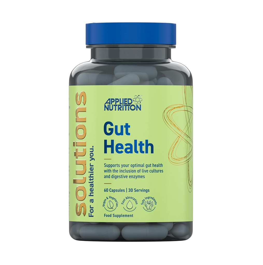 [11331] Applied Nutrition Gut Health Capsules 60 Caps - 60 Servings