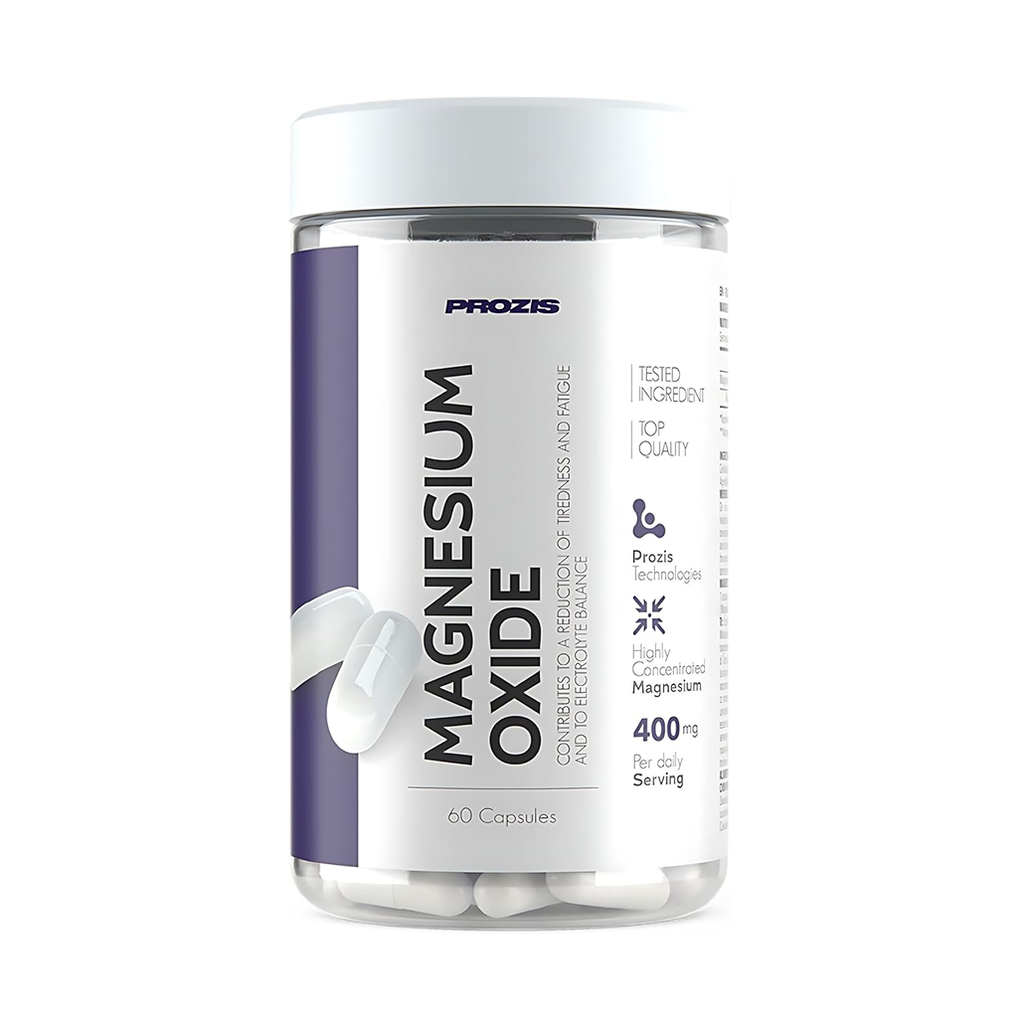 [11620] Prozis Magnesium Oxide 400 mg 60 Caps - 60 Servings