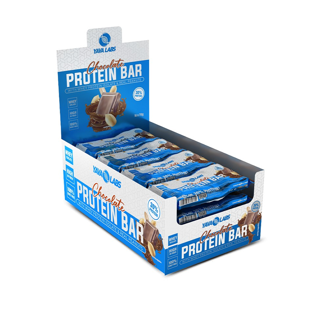 [11632] Yava Labs Chocolate Protein Bar 15 x 70 g
