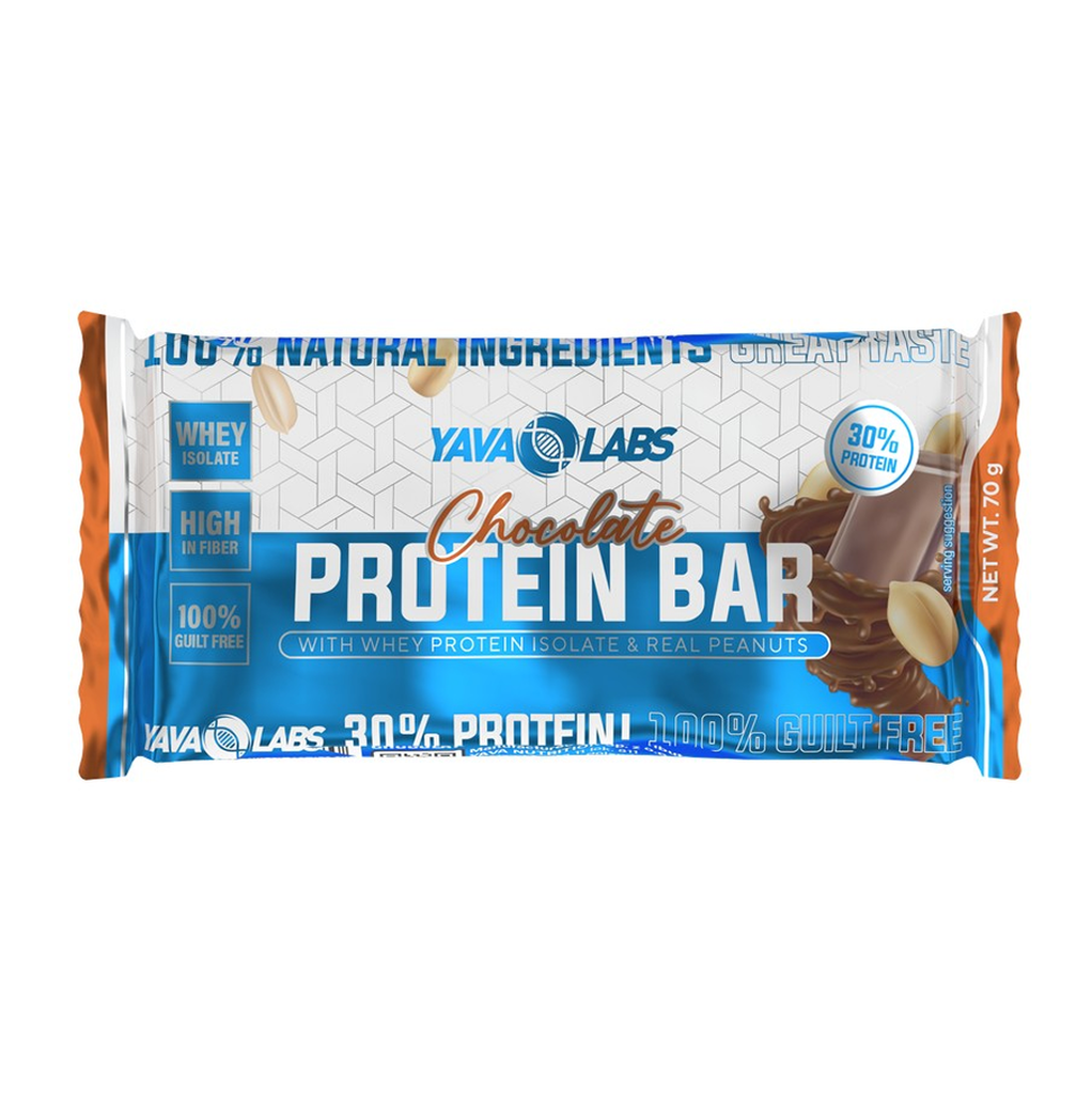 [11633] Yava Labs Chocolate Protein Bar 1 x 70 g