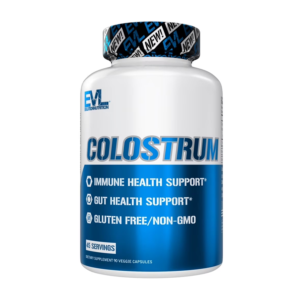 [11749] EVLution Nutrition Colostrum 90 Veggie Caps - 45 Servings