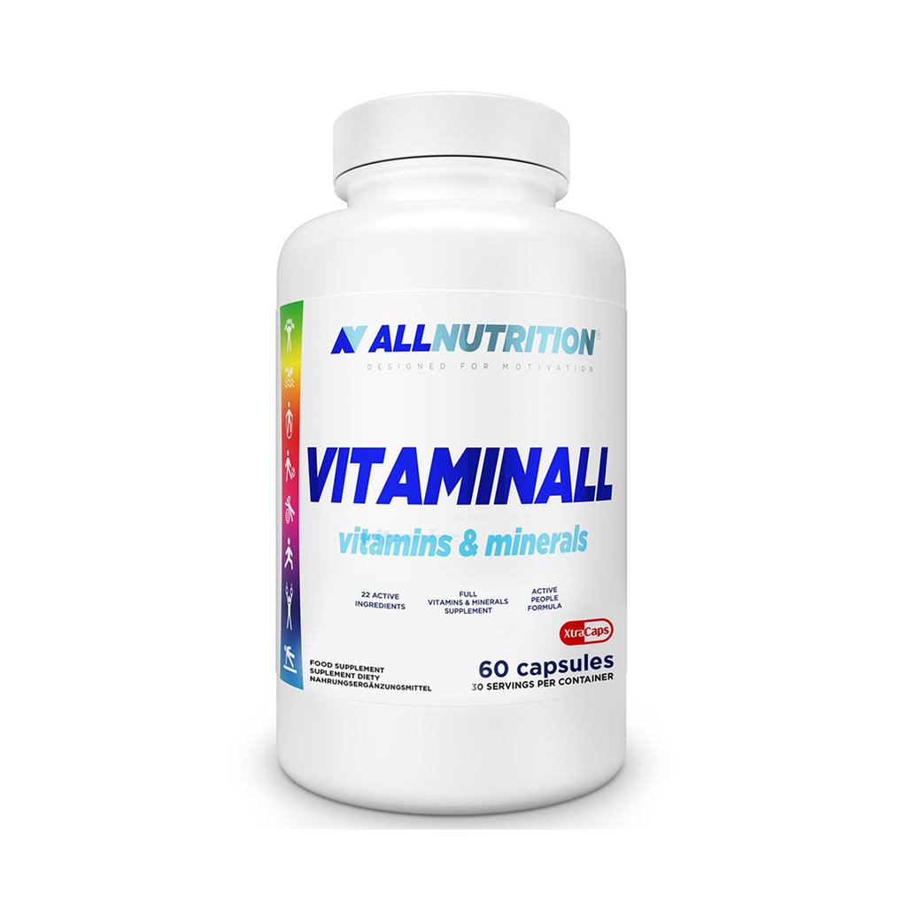 [11768] ALL Nutrition VITAMINALL VITAMINS & MINERALS 60 Caps - 30 Servings