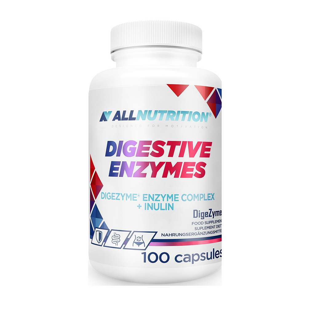 ALL Nutrition DIGESTIVE ENZYMES 100 Caps - 100 Servings