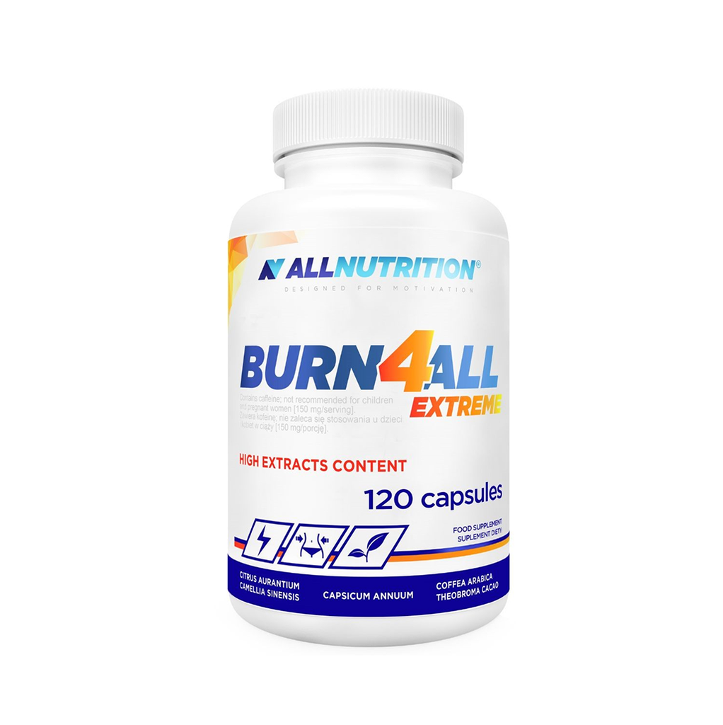 [11788] ALL Nutrition BURN4ALL 120 Caps - 40 Servings