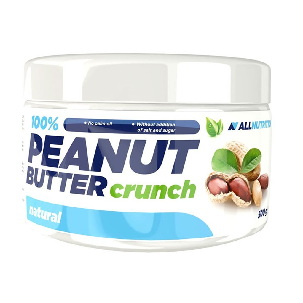 [11825] ALL NUTRITION PEANUT BUTTER CRUNCH PEANUT CREAM 500 g - 20 Servings