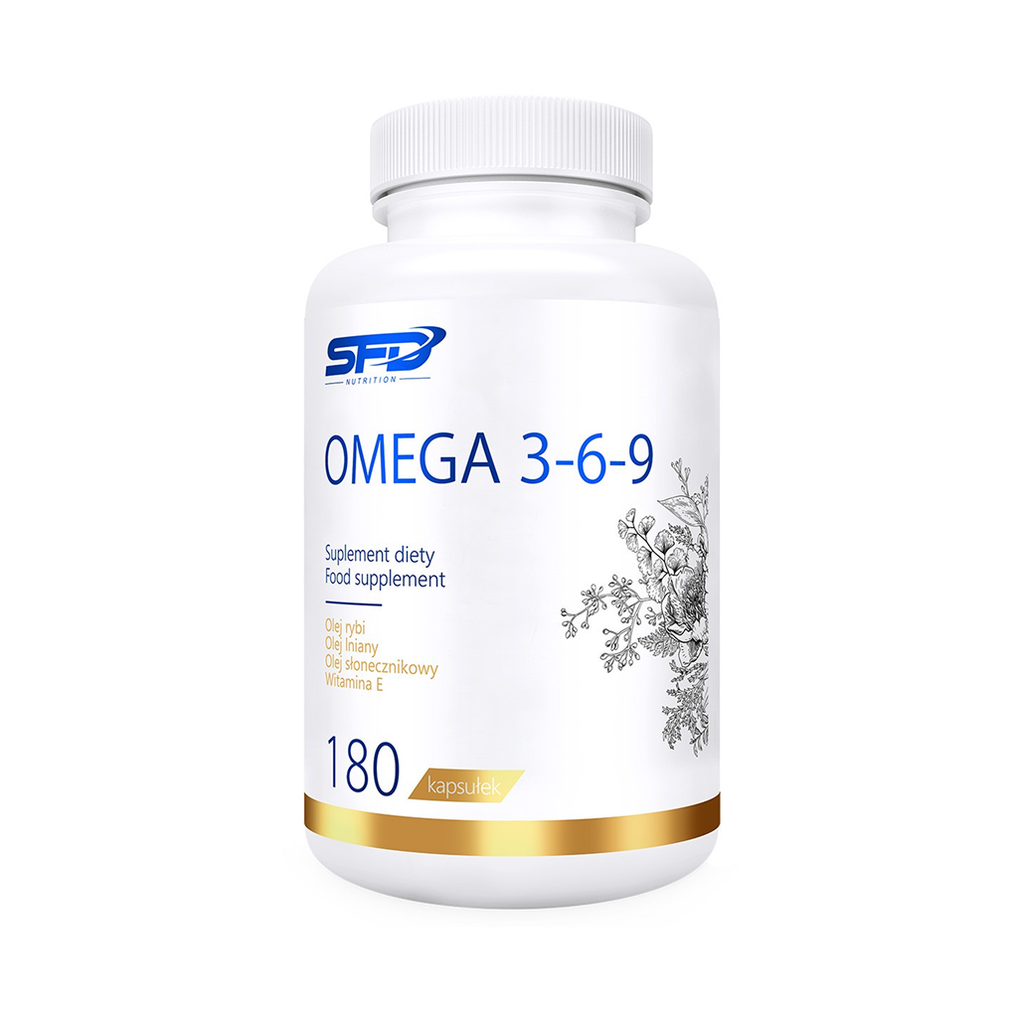 [11831] Sfd Nutrition Omega 3-6-9 180 Softgels - 180 Servings