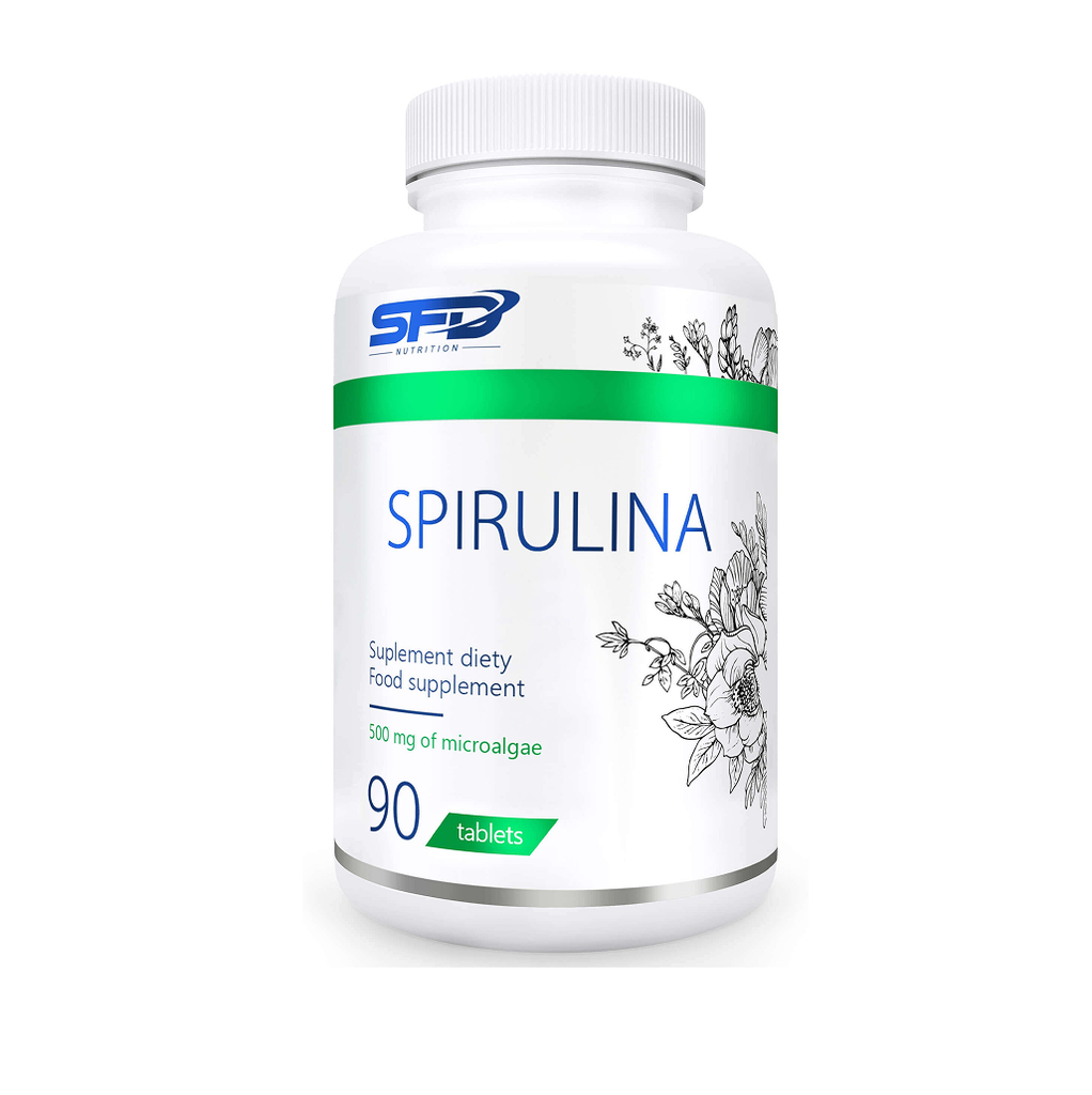 [11836] SFD Nutrition Spirulina 90 Tabs - 90 Servings