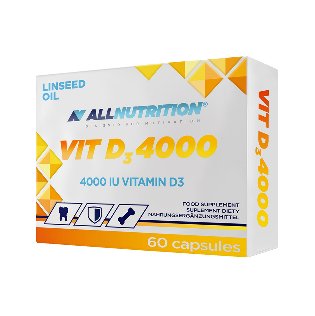[11847] ALL Nutrition D3 4000 Iu 60 Tablets - 60 Servings
