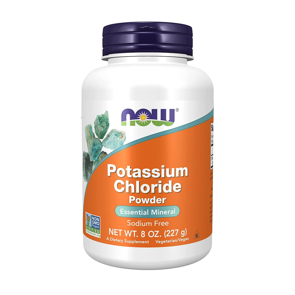 NOW Foods Potassium Chloride Powder 227 g - 324 Servings