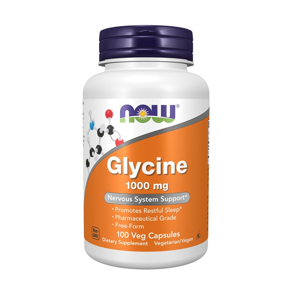 [11941] Now Foods Glycine 1000 mg 100 Veg Caps - 33 Servings
