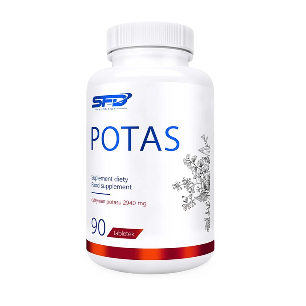 Sfd Nutrition Potassium 90 Tabs - 90 Servings
