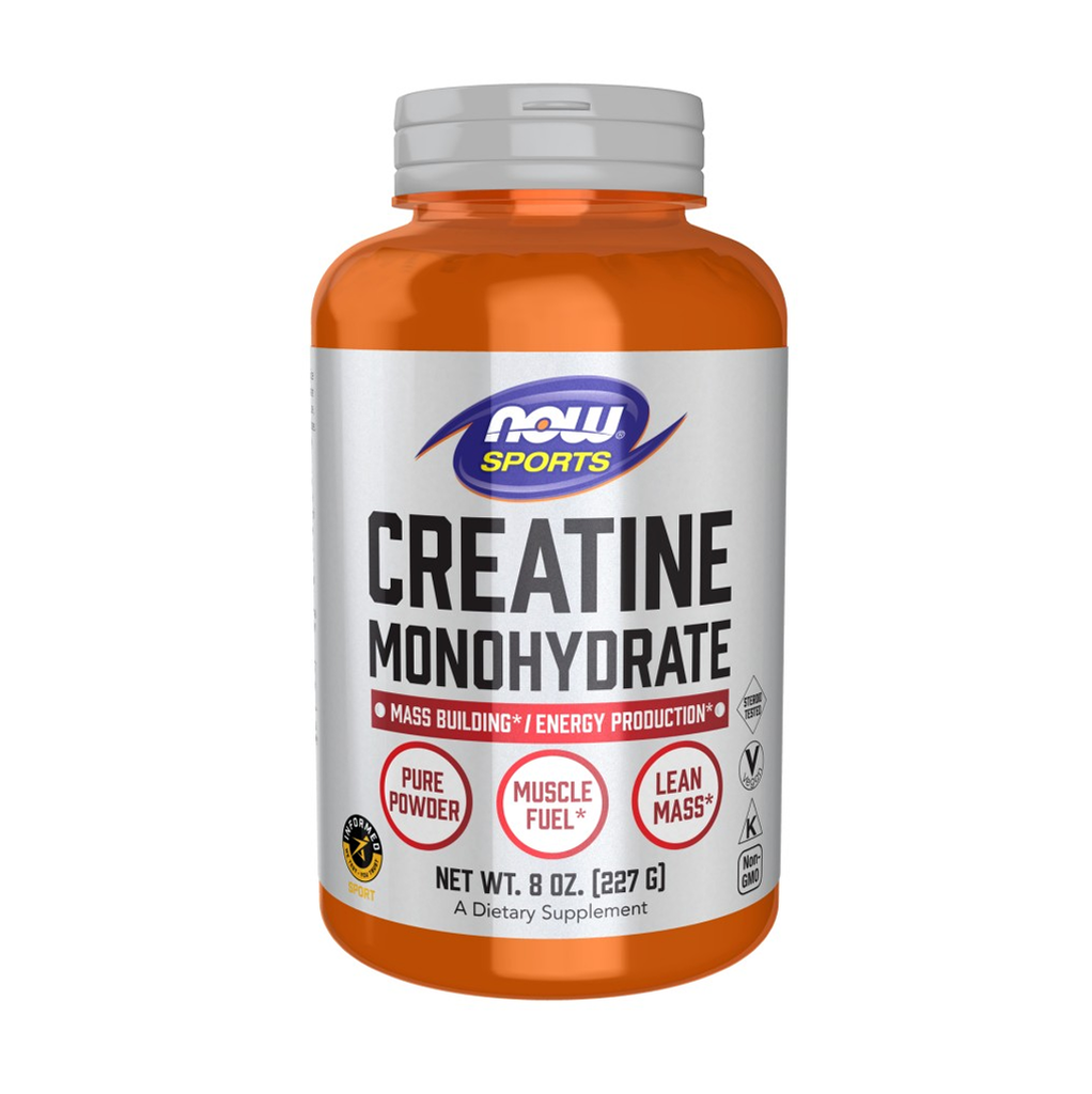 [12186] Now Creatine Monohydrate Powder 227 g - 45 Servings