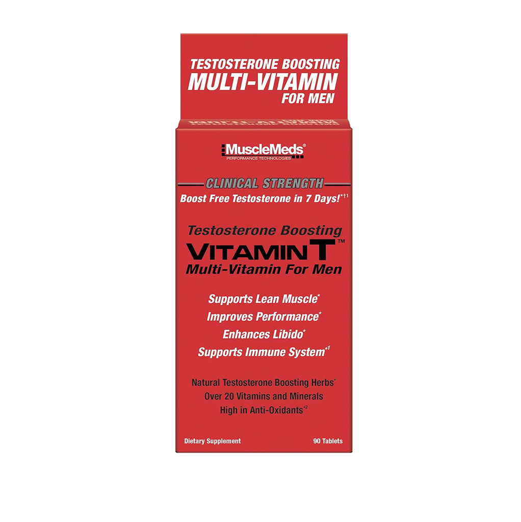 [12259] Musclemeds Testosterone Boosting VITAMIN T 90 Tabs - 30 Servings