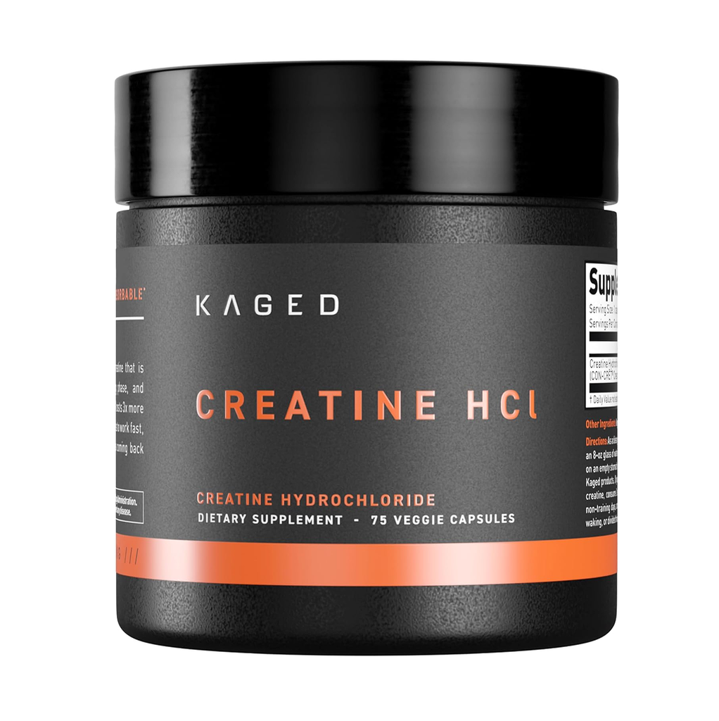 [12303] Kaged Muscle, Patented C-HCL Creatine 75 Veggie Caps - 75 Servings