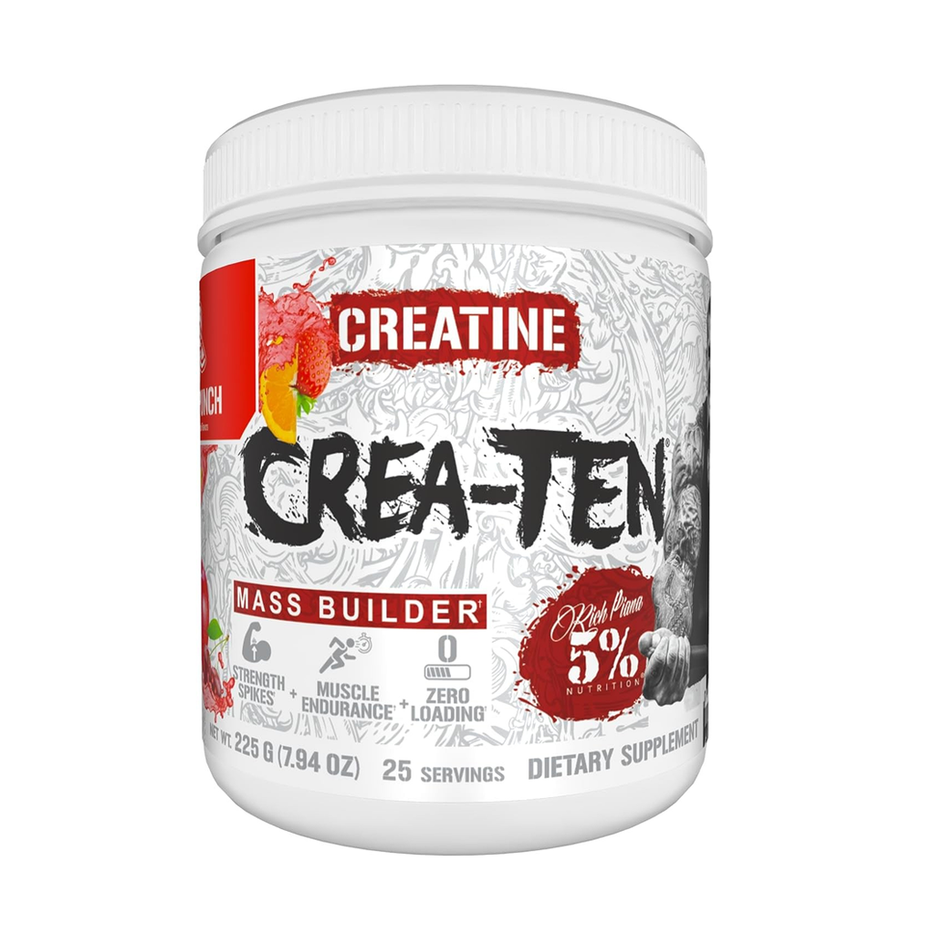 [12317] 5% Rich Piano Crea-TEN 10-in-1 Creatine Formula 240 g - 30 Servings