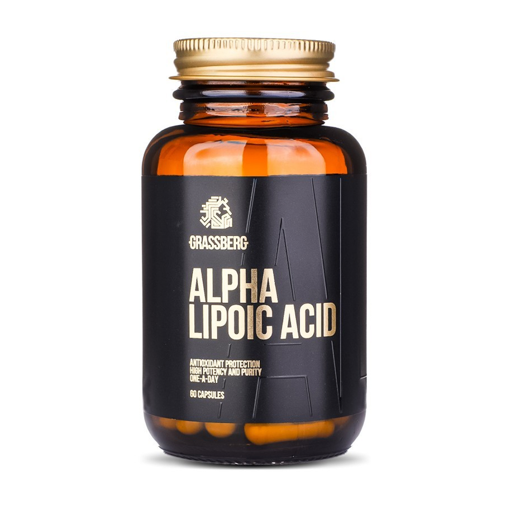 [12341] Grassberg Alpha Lipoic Acid 60 Caps - 60 Servings