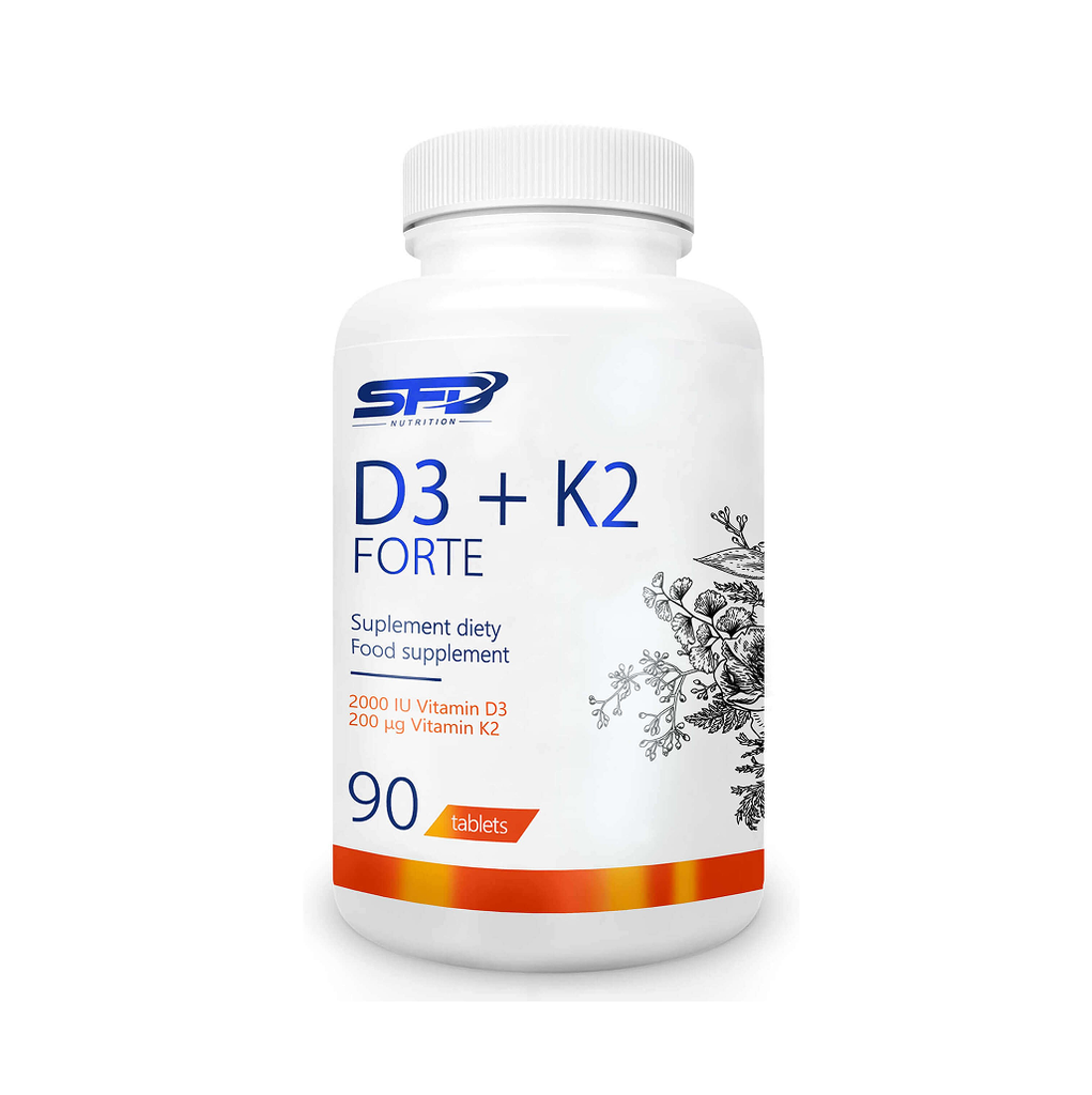 [12343] SFD VITAMIN D3 + K2 FORTE 90 Tabs - 90 Servings