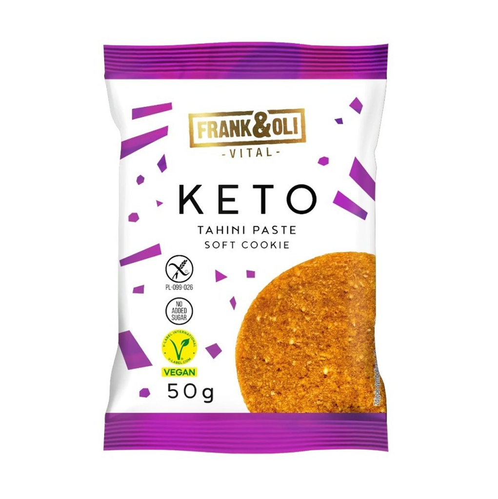 [12373] Frank & Oli Keto Sesame Cookie With Tahini Paste 50 g