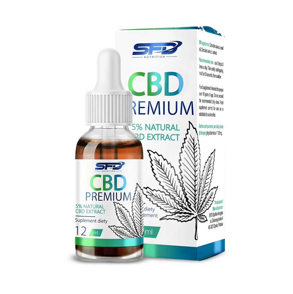 [12377] Sfd Nutrition CBD Oil 5% Premium Natural Extract 12 ml