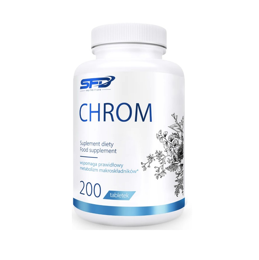 Sfd Nutrition Chromium 200 μg 200 Tabs - 200 Servings