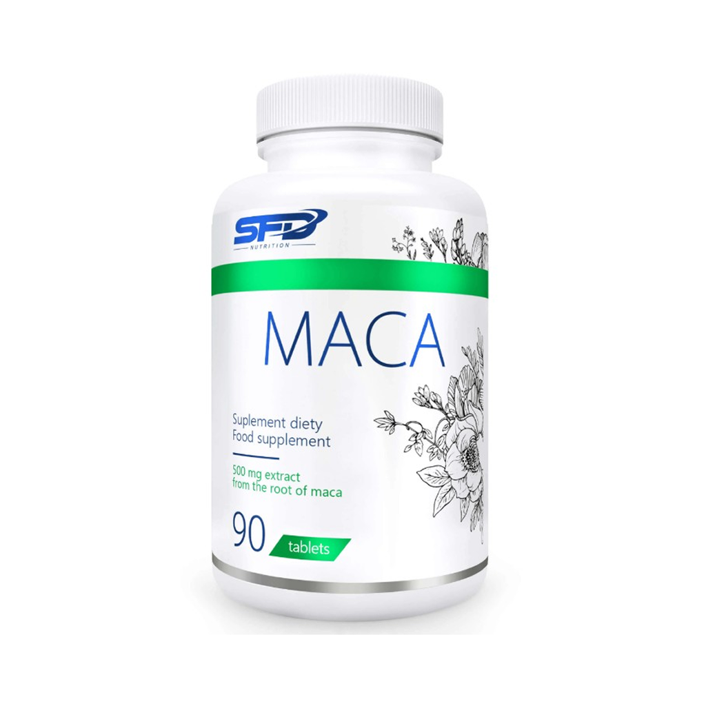 [12390] Sfd Nutrition Maca 500 mg 90 Tabs - 90 Servings