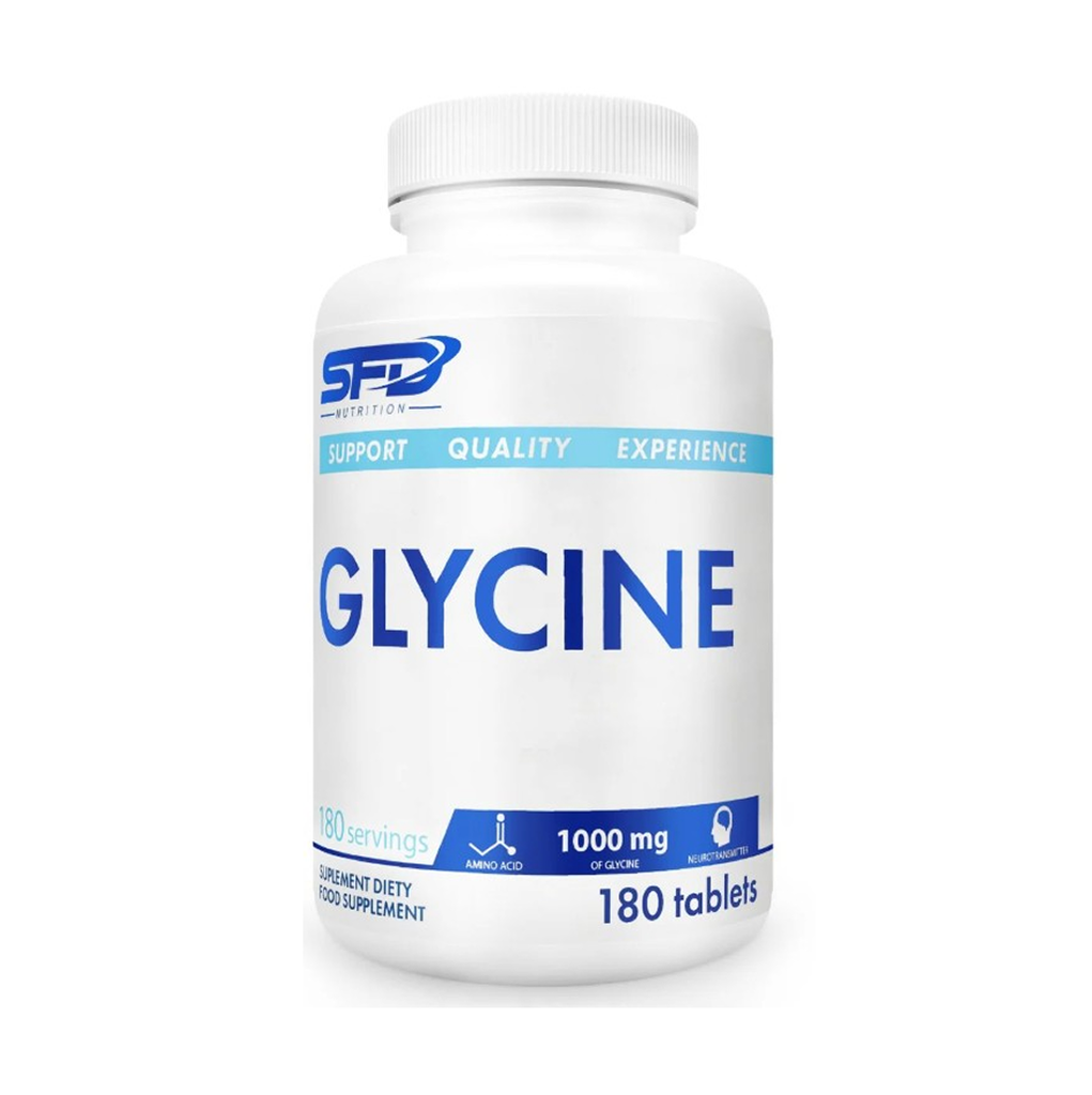 Sfd Nutrition Glycine 500 mg 180 Caps - 180 Servings