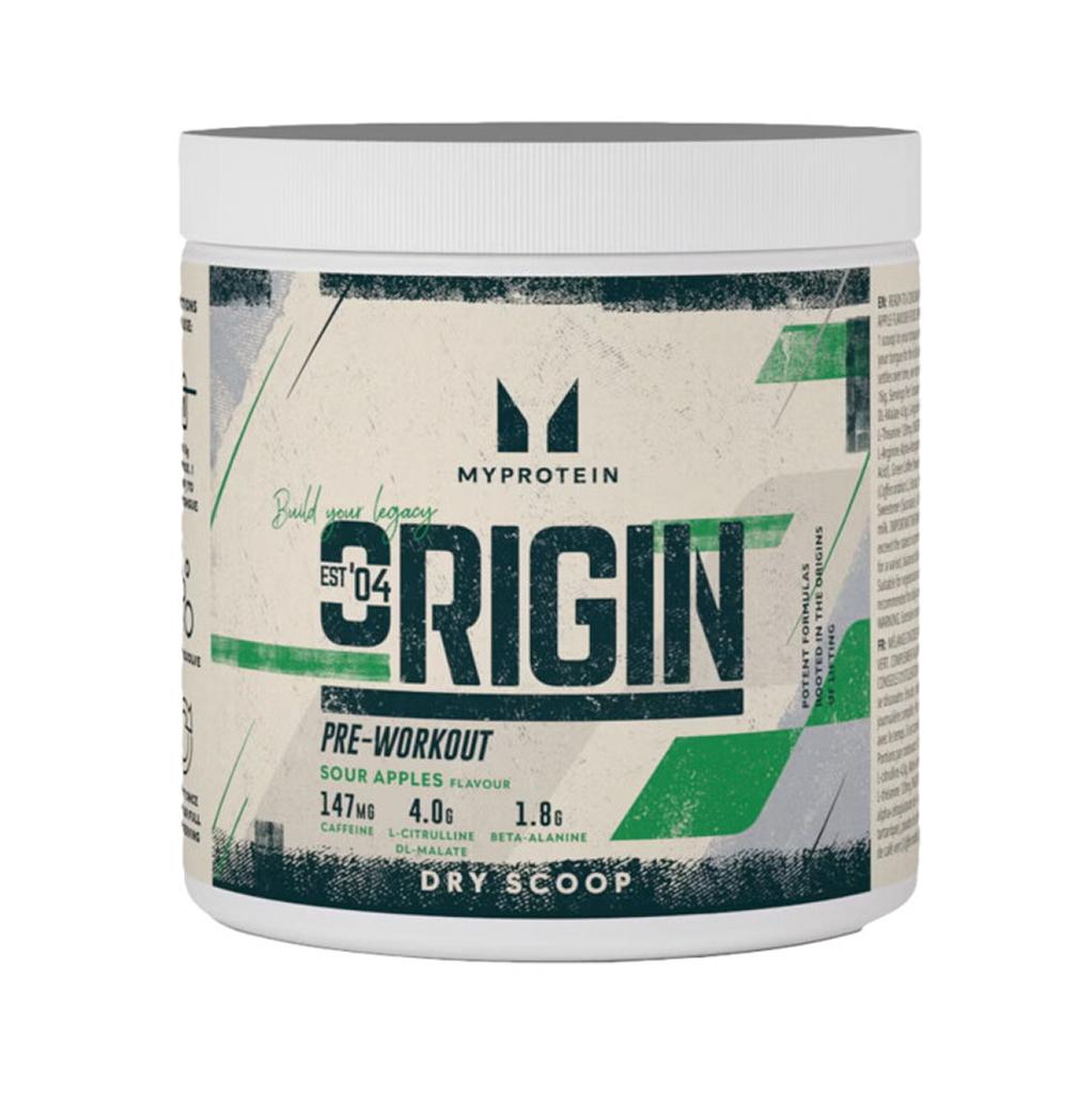 [12420] Warning Read Info Exp 31/05/2026 MyProtein Origin Pre-Workout 288 g - 18 Servings